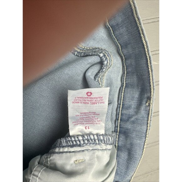 No Boundaries Size 13 Womens Jeans Super Hi Rise Jeggings Curvy Distress… - Picture 5 of 6